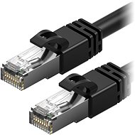 AlzaPower Patch CAT7 S/FTP 3m schwarz - LAN-Kabel