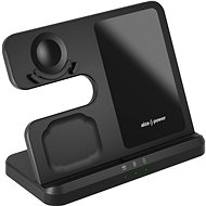 AlzaPower WSC120B 3in1 Wireless Charger for Samsung black - Wireless Charger