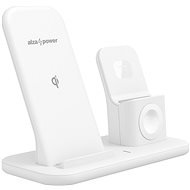 AlzaPower WFA130 PureCharge 3in1 Dock White - Wireless Charger