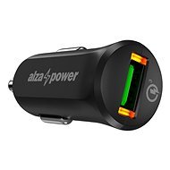 AlzaPower Car Charger X310 Quick Charge 3.0, fekete - Autós töltő