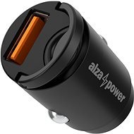 AlzaPower Car Charger M110 Fast Charge Mini, Black - Car Charger
