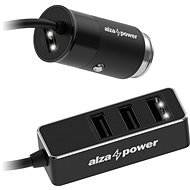 AlzaPower Car Charger X540 Multi Charge, Black - Car Charger