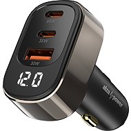 AlzaPower Car Charger X570 USB-A + USB-C Power Delivery 100W black - Car Charger