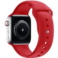 Eternico Essential pre Apple Watch 38mm / 40mm / 41mm cherry red veľkosť M-L - Remienok na hodinky
