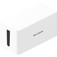 AlzaPower Cable Box Foldable Small White - Cable Organiser