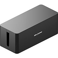 AlzaPower Cable Box Foldable Medium black - Cable Organiser