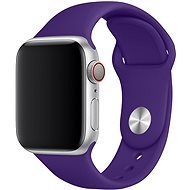 Eternico Essential pre Apple Watch 42mm / 44mm / 45mm clear purple veľkosť M-L - Remienok na hodinky