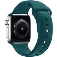 Eternico Essential für Apple Watch 42mm / 44mm / 45mm deep green größe M-L - Armband
