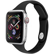 Eternico Essential Thin for Apple Watch 38mm / 40mm / 41mm solid black size S-M - Watch Strap