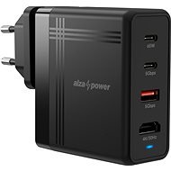 AlzaPower H100 Docking Station + PD Charge 74W black - Docking Station
