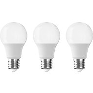 AlzaPower LED 9-60W, E27, 6500K, set of 3 - LED Bulb