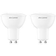AlzaPower LED 8 – 55 W, GU10, 2 700 K, súprava 2 ks - LED žiarovka