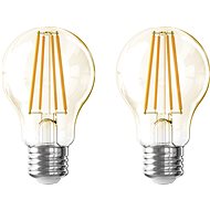 AlzaPower LED 8-75W, E27, 2500K, Amber Filament, set of 2 - LED Bulb