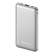 AlzaPower Thunder 10000mAh Fast Charge + PD3.0 Silver - Power Bank