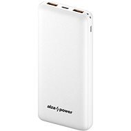 AlzaPower Onyx 20000mAh Fast Charge + PD3.0 white - Power Bank