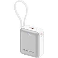 AlzaPower Urban 10000mAh Power Delivery (22,5W) silver - Power Bank