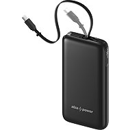 AlzaPower Glide 10000mAh Power Delivery (20W) black - Power Bank