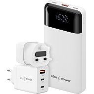 AlzaPower Travel Buddy UK White - Set