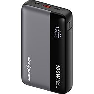 AlzaPower WorkMate 20000mAh Power Delivery (100W) black-grey - Power Bank