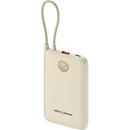AlzaPower City 10000mAh Power Delivery (20W) beige - Power Bank