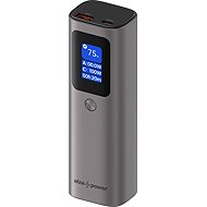 AlzaPower Vision 10000mAh Power Delivery (100W) silver - Power Bank