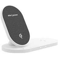 AlzaPower WC200 Wireless Dual Fast Charger White - Wireless Charger