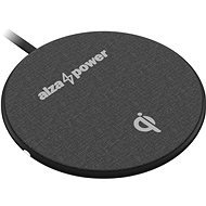 AlzaPower WC120 Wireless Fast Charger čierna - Bezdrôtová nabíjačka