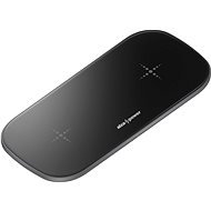 AlzaPower WC250 Premium Dual Wireless Fast Charger 15W Black - Wireless Charger