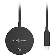 AlzaPower WQT120B Wireless Qi2.2 Charger 25W grey - Wireless Charger