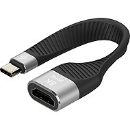 AlzaPower FlexCore USB-C 4 Gen 2 (M) to HDMI 2.1 (F) 8K black - Adapter