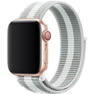 Eternico Airy for Apple Watch 38mm / 40mm / 41mm Elephant Gray with White stripe - Watch Strap