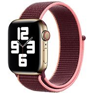Eternico Airy for Apple Watch 42mm / 44mm / 45mm Dark Red and Pink edge - Watch Strap