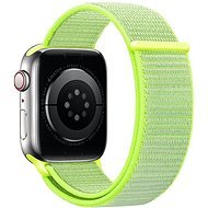 Eternico Airy for Apple Watch 38mm / 40mm / 41mm Satin Green and Green edge - Watch Strap