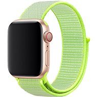 Eternico Airy Apple Watch 42mm / 44mm / 45mm - Satin Green and Green edge - Szíj