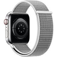 Eternico Airy for Apple Watch 42mm / 44mm / 45mm Elephant Gray and White edge - Watch Strap