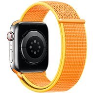 Eternico Airy na Apple Watch 38 mm/40 mm/41 mm  Carrot Orange and Yellow edge - Remienok na hodinky