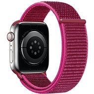 Eternico Airy for Apple Watch 42mm / 44mm / 45mm Beet Red and Pink edge - Watch Strap