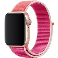 Eternico Airy Apple Watch 42mm / 44mm / 45mm - Silk Pink and Gold edge - Szíj