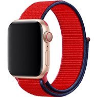 Eternico Airy für Apple Watch 38mm / 40mm / 41mm Chilly Red and Blue edge - Armband