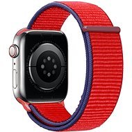 Eternico Airy for Apple Watch 42mm / 44mm / 45mm Chilly Red and Blue edge - Watch Strap