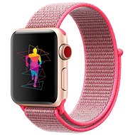 Eternico Airy for Apple Watch 42mm / 44mm / 45mm Ballerina Pink and Pink edge - Watch Strap
