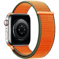 Eternico Airy Apple Watch 42mm / 44mm / 45mm - Coral Orange and Brown edge - Szíj