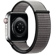 Eternico Airy for Apple Watch 42mm / 44mm / 45mm Elephant Gray and Black edge - Watch Strap