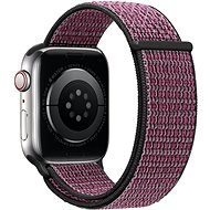Eternico Airy for Apple Watch 38mm / 40mm / 41mm Fig Purple and Black edge - Watch Strap