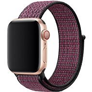 Eternico Airy for Apple Watch 42mm / 44mm / 45mm Fig Purple and Black edge - Watch Strap