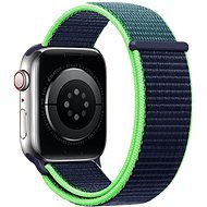 Eternico Airy for Apple Watch 38mm / 40mm / 41mm Night Blue and Green edge - Watch Strap