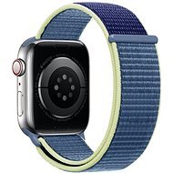 Eternico Airy Apple Watch 42mm / 44mm / 45mm - Aura Blue and Gold edge - Szíj