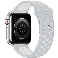 Eternico Sporty na Apple Watch 38 mm/40 mm/41 mm  Cloud White and Gray - Remienok na hodinky
