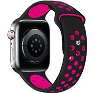 Eternico Sporty na Apple Watch 38 mm/40 mm/41 mm  Vibrant Pink and Black - Remienok na hodinky