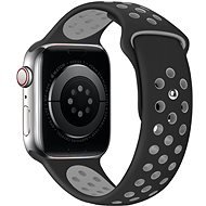 Eternico Sporty for Apple Watch 38mm / 40mm / 41mm Elephant Gray and Black - Watch Strap